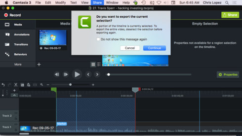 Save the video in camtasia for mac mac